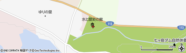 宮城県七ヶ宿町（刈田郡）上野周辺の地図