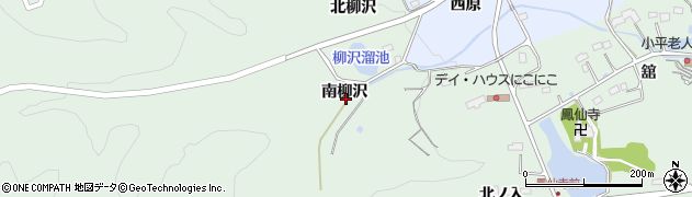 宮城県山元町（亘理郡）小平（南柳沢）周辺の地図