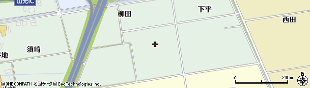 宮城県亘理郡山元町小平柳田周辺の地図