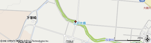 宮城県白石市大鷹沢三沢（合上り）周辺の地図