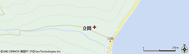 新潟県佐渡市立間47周辺の地図