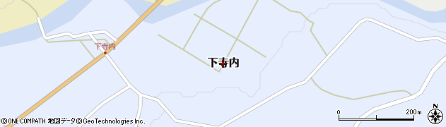 新潟県新発田市下寺内周辺の地図