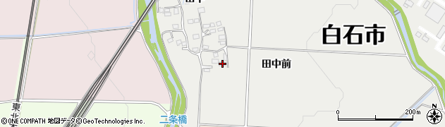 宮城県白石市大鷹沢三沢田中92周辺の地図