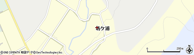 新潟県佐渡市坊ケ浦周辺の地図