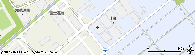 株式会社上組　新潟支店周辺の地図