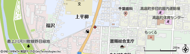 うさちゃんクリーニング　米沢店周辺の地図