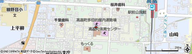 山形県高畠町（東置賜郡）福沢南周辺の地図