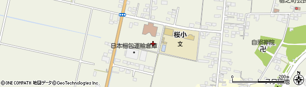 宮城県角田市佐倉（小山）周辺の地図