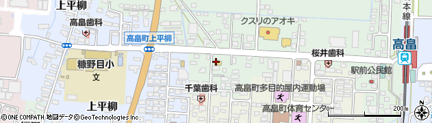 セブンイレブン高畠福沢店周辺の地図