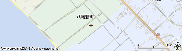 新潟県佐渡市八幡新町周辺の地図