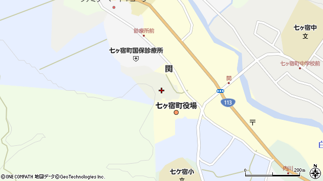 〒989-0523 宮城県刈田郡七ヶ宿町館下の地図