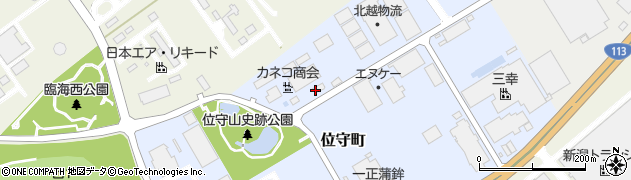 株式会社カネコ商会　新潟営業所周辺の地図