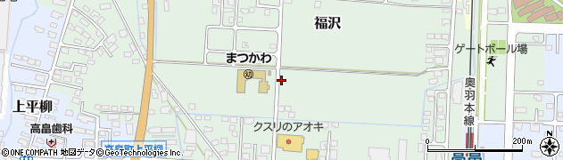 山形県東置賜郡高畠町福沢周辺の地図
