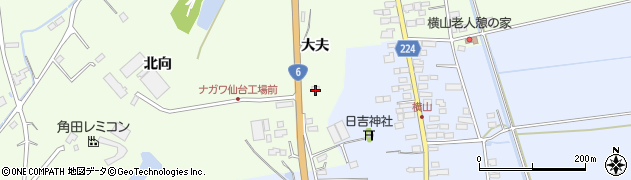 株式会社アサヒビルメンテナンス　南仙台支店周辺の地図