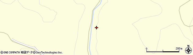 ウルイ沢川周辺の地図