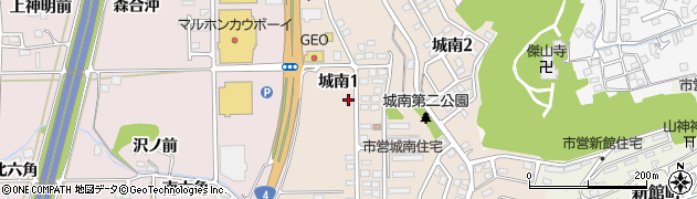 ヤギサワ商会周辺の地図