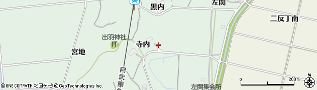 宮城県角田市横倉寺内46周辺の地図