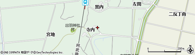 宮城県角田市横倉寺内45周辺の地図