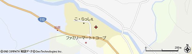 宮城県七ヶ宿町（刈田郡）諏訪原周辺の地図