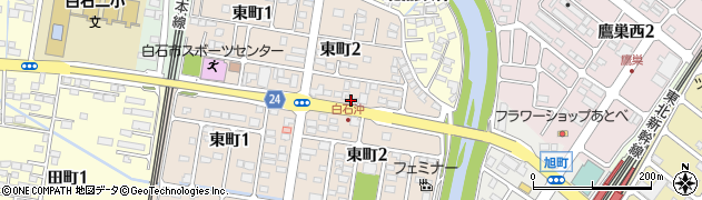 東北ミツウロコガス株式会社　仙南営業所周辺の地図