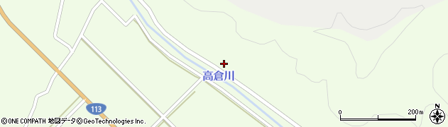 宮城県角田市高倉（関場）周辺の地図