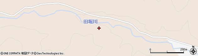田堀川周辺の地図