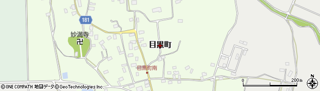 新潟県佐渡市目黒町周辺の地図