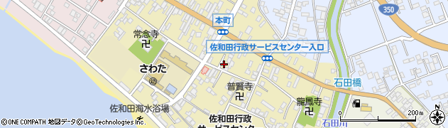 新潟県佐渡市河原田本町周辺の地図