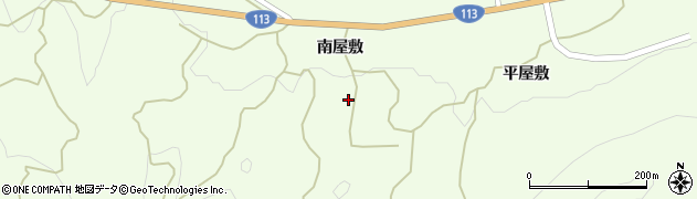 宮城県白石市福岡蔵本（田ノ入）周辺の地図