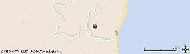 新潟県佐渡市蚫周辺の地図