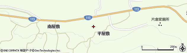 宮城県白石市福岡蔵本三合田一番周辺の地図