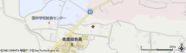 新潟県佐渡市栗野江366周辺の地図