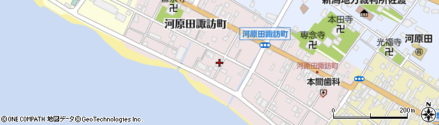 新潟県佐渡市河原田諏訪町143周辺の地図
