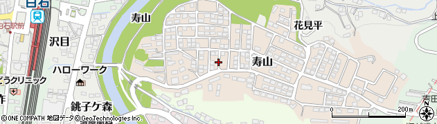 宮城県白石市寿山11周辺の地図