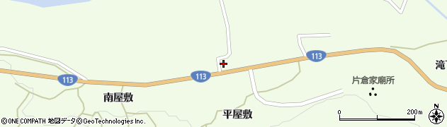 宮城県白石市福岡蔵本三合田二番周辺の地図