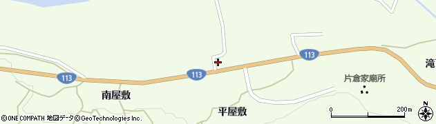 宮城県白石市福岡蔵本（三合田二番）周辺の地図