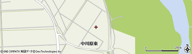 宮城県角田市佐倉（中川原東）周辺の地図