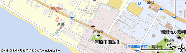 新潟県佐渡市河原田諏訪町87周辺の地図