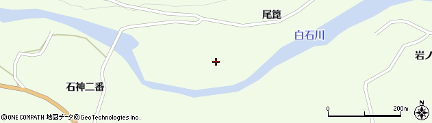宮城県白石市福岡蔵本（中川原）周辺の地図