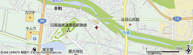 島津理容店周辺の地図