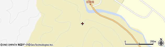 宮城県七ヶ宿町（刈田郡）館ケ沢周辺の地図