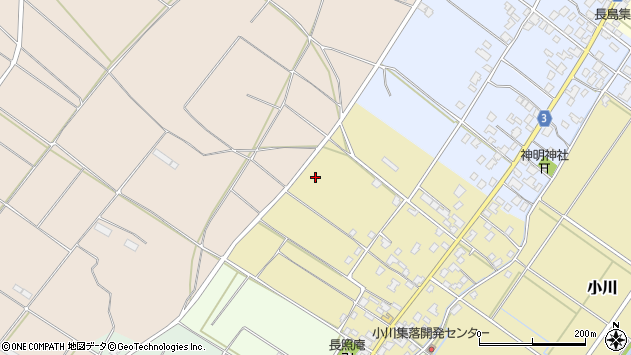 〒957-0224 新潟県新発田市小川の地図