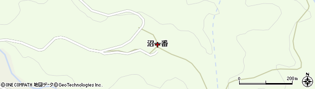 宮城県白石市福岡蔵本（沼一番）周辺の地図