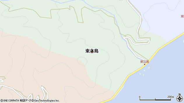 〒952-3546 新潟県佐渡市東立島の地図