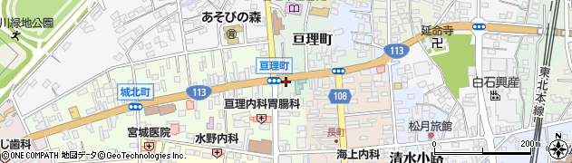 ダスキン愛の店伊沢店周辺の地図