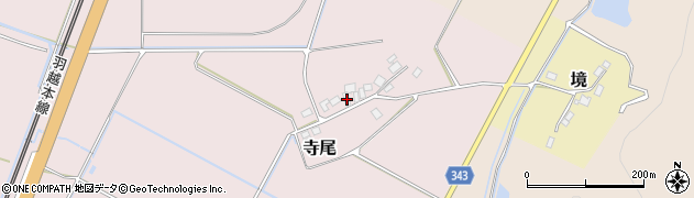 新潟県新発田市寺尾79周辺の地図