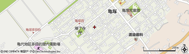 新潟県北蒲原郡聖籠町亀塚8周辺の地図