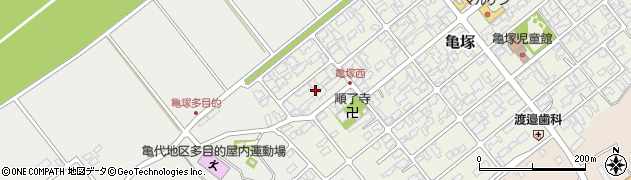 新潟県北蒲原郡聖籠町亀塚3周辺の地図