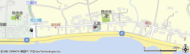 佐渡佐和田温泉旅館入海周辺の地図