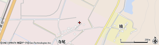 新潟県新発田市寺尾74周辺の地図